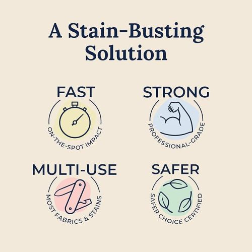 Miss Mouth's Messy Eater Stain Treater Spray - 4oz Stain Remover - Newborn & Baby Essentials - No Dry Cleaning Food, Grease, Coffee Off Laundry, Underwear, Fabric - 1 pack
