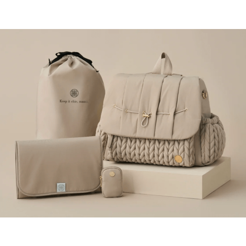 Levy Backpack Beige Mother’s Day Set