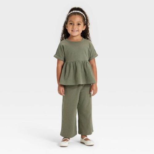 Toddler Girls' Knit Shirt and Pants Set - Cat & Jack™