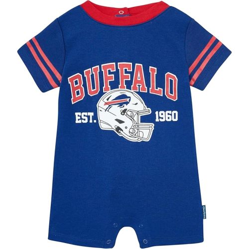 Gerber NFL Unisex Baby Nfl Team Short Sleeve Romper