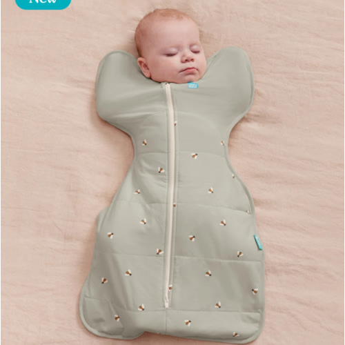 Swaddle Up™ 2.5 TOG Cotton Olive Bees
