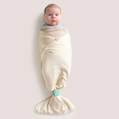 Taking Cara Babies- b.e.s.t. swaddle - Coconut Cream