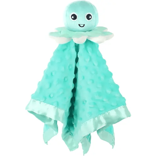 Baby Security Blanket Loveys for Baby Snuggle Toy Plush Octopus Stuffed Animal Baby Gifts for Girls and Boys Newborn