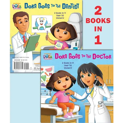 Dora Goes to the Doctor/Dora Goes to the Dentist (Dora the Explorer) (Pictureback)