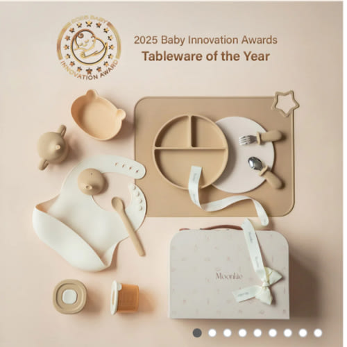 First Bites Gift Set (Croissant/Ivory)