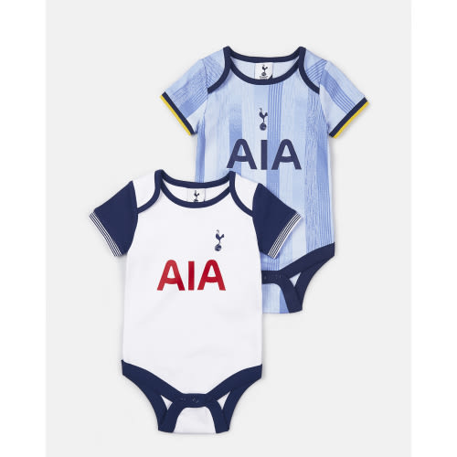 Spurs Baby 24/25 Home & Away Kit 2 Pack Bodysuits