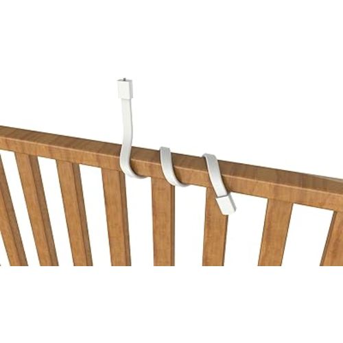 Baby Monitor Mount Fit for Any Cameras with Standard 1/4 Threaded Hole, Flexible Arm Baby Camera Mount Attaches to Crib, Easy to Install, No Tools Required and No Damage to Walls