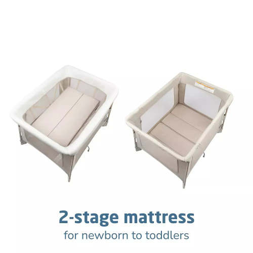 Swift Play Yard- Classic Oat