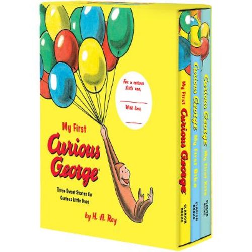 My First Curious George 3-book Box Set - By H A Rey (paperback)