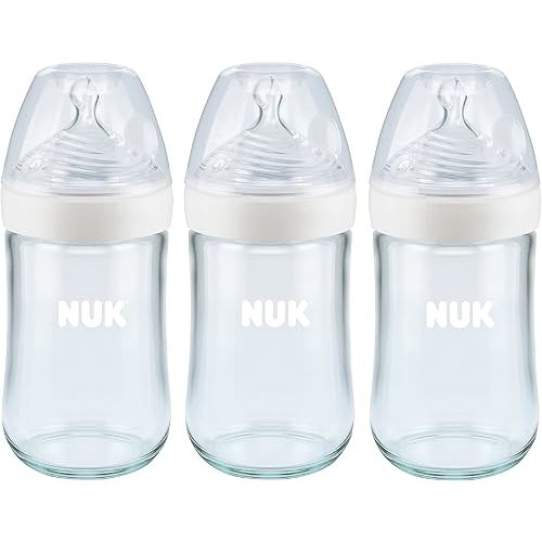 NUK Simply Natural Glass Bottles