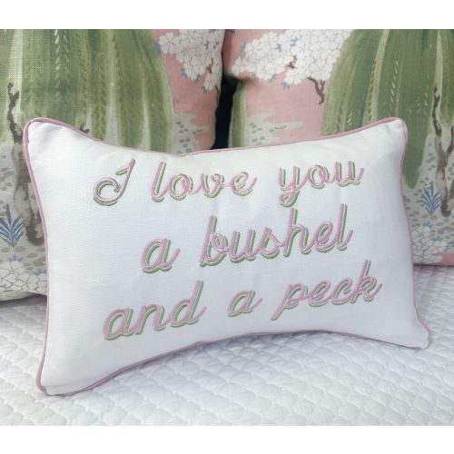 I Love You a bushel and a peck