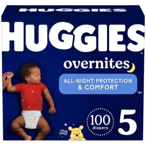Huggies Overnites Disposable Diapers - Size 5 - 50ct