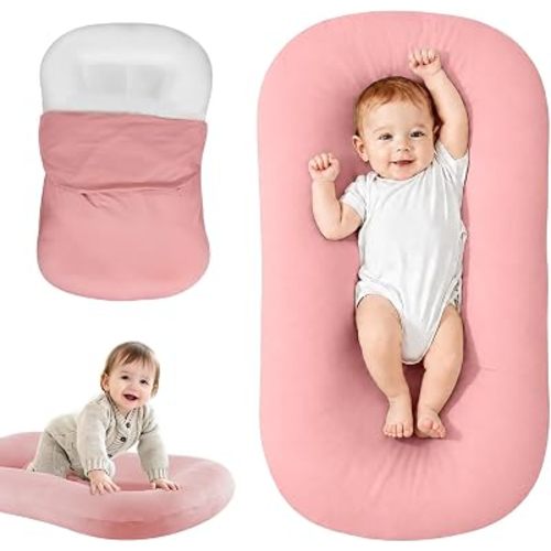 Infant Support Cushion for Newborn, Portable Tummy Time Mat