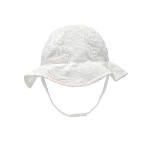 Carter's Child of Mine Baby Girl Eyelet Bucket Hat, Sizes 0-18 Months