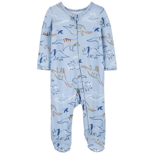 Baby Dinosaur Zip-Up PurelySoft Sleep & Play Pajamas - Carter's | Carter's