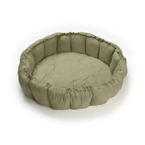 Play and Go - Bloom Organic Cotton Play Mat - Green | Smallable