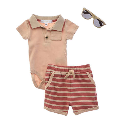 Rachel Zoe 3pc Short Set with Sunglasses