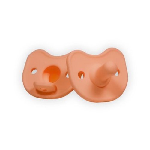 Kids Heroes Baby Pacifiers 0-6 Months, Orthodontic Pacifier Newborn, One-Piece Silicone Pacifier, BPA Free, 2 Pack