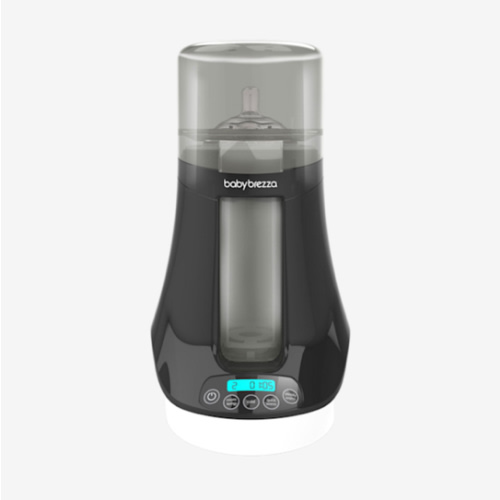 Baby Brezza Electric Baby Bottle Warmer, Breastmilk Warmer + Defroster - Only Brand with Different Temperatures for Breastmilk + Formula - Universal Fit for All Baby Bottle Sizes + Breastmilk Bags