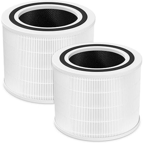 Core 200S H13 True HEPA Replacement Filter for LEVOIT Core 200S Smart WiFi Air Puri-Fier, 3-in-1 True HEPA Activated Carbon Pre-Filter, Core 200S-RF, Core 200S-P【Not for Vista 200】 2 Pack