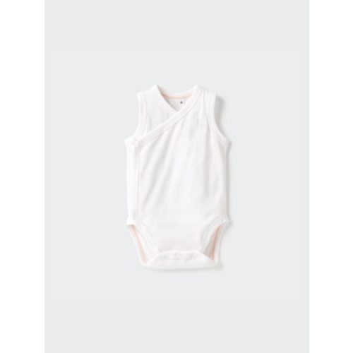 Baby Cotton Mesh Inner Bodysuit | Open Front | UNIQLO US