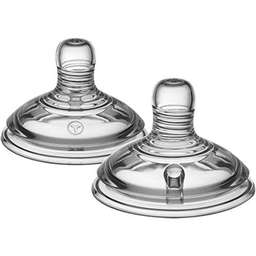 Tommee Tippee Closer to Nature Added Cereal Flow Baby Bottle Nipples – 2pk