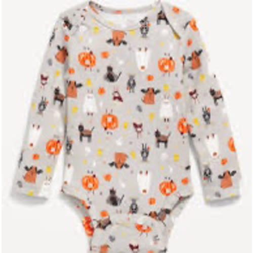 Old Navy Long Sleeve Halloween Onesie