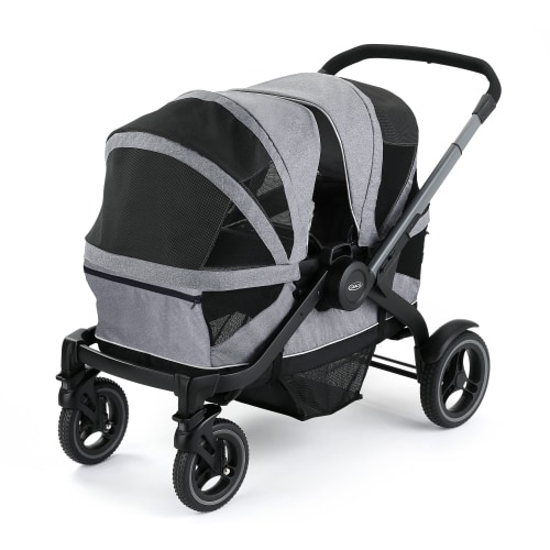 Graco Modes Adventure Wagon Stroller, Compact Double Ride with Infant Car Seat Adapter, Teton, 30.5 lbs