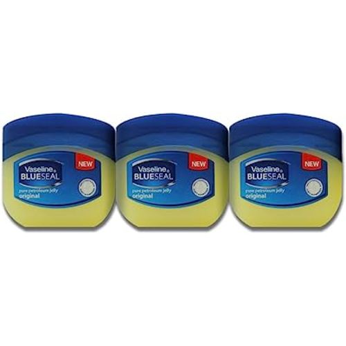 Vaseline Petroleum Jelly Travel Size Pure BlueSeal Original 1.7oz (50ml) (3 Pack)