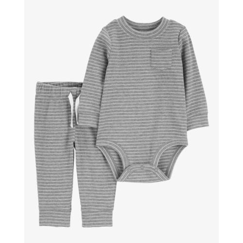 Baby 2-Piece Striped Bodysuit Pant Set - Carter's | Carter's