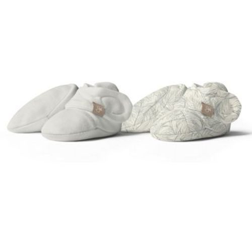 Goumi Stay On 2-pack Baby Boots - Many Moons + Storm Gray 0-3m