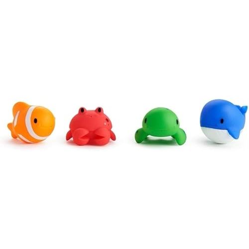Munchkin® Ocean™ Squirts Baby Bath Toy, 4 pack