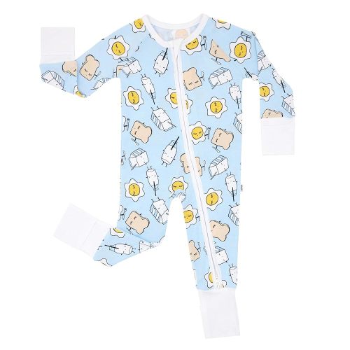 Little Sleepies Pajamas for Baby Boys & Girls, Viscose from Bamboo Baby Pajamas, Snug Baby Sleeper, Toddler PJs, 2-Way Zipper