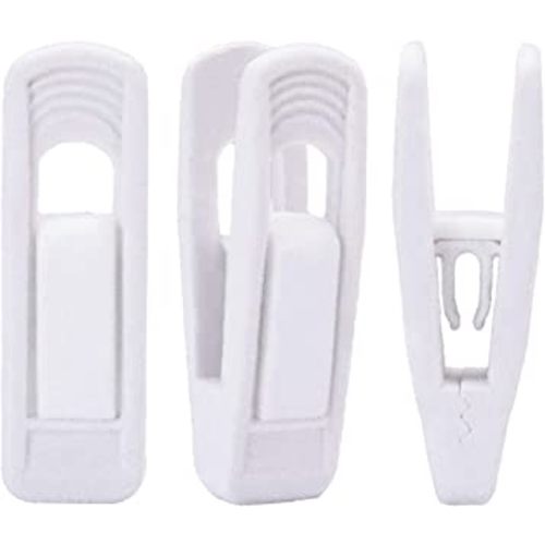 Trgowaul Velvet Hangers Clips, Pants Hangers Velvet Clips, Strong Finger Clips Perfect for Thin Velvet Hangers