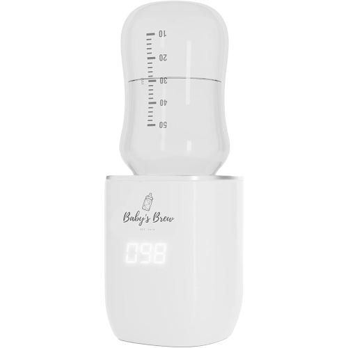 Baby’s Brew Superfast Baby Bottle Warmer – Portable, Travel-Friendly & Outdoor Warmer for On-The-Go Use – Warms Breast Milk, Formula & Water – BPA-Free | Only Warmer | Bottle Adapter Not Included