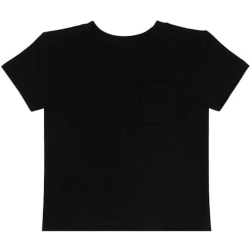 Little Sleepies Short Sleeve Relaxed Pocket Tee for Boys and Girls