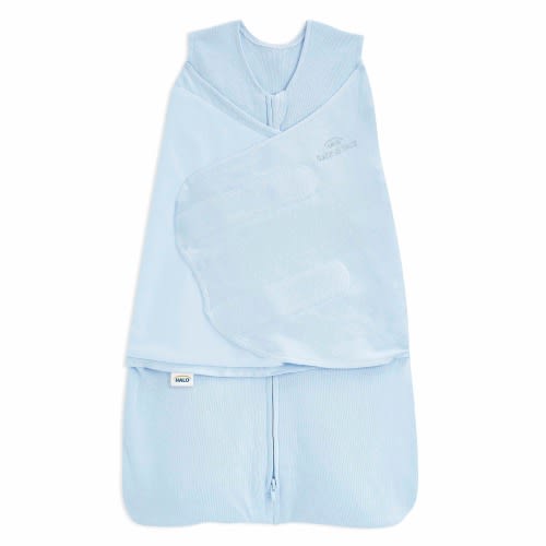 Chambray Organic Cotton Swaddle Gift Box | HALO