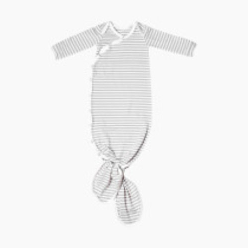 Copper Pearl Printed Knotted Gown - Everest, 0-4 M