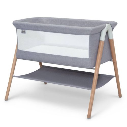 Simmons Kids' Koi Beechwood By the Bed Bassinet - Dove Gray