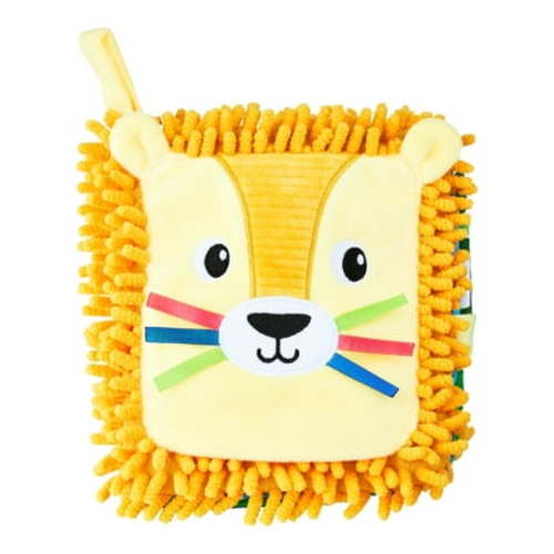 Spark.Create.Imagine. Soft Baby Book, Plush Lion, Ages 0 Months+