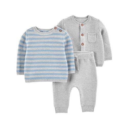 Simple Joys by Carter's unisex-baby 3-piece Sweater Set