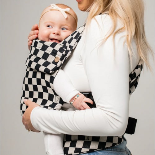 The Monarch Carrier - Ebony Check – Mabē