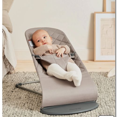 Bouncer Bliss Convertible Quilted Baby Bouncer