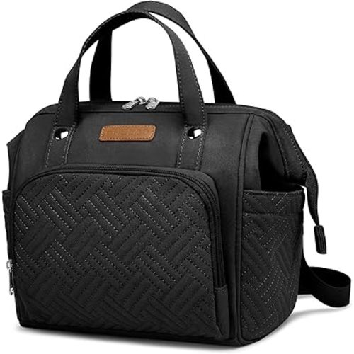 Black Diaper Bag Small Backpack,Waterproof Multi-Function Newborn Baby Stylish Mini Tote Maternity Bags Travel Backpacks with Insulated Pockets, Black