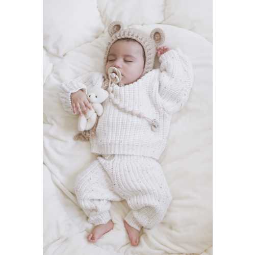 Chunky Braided PANTS – Olive and Cradle