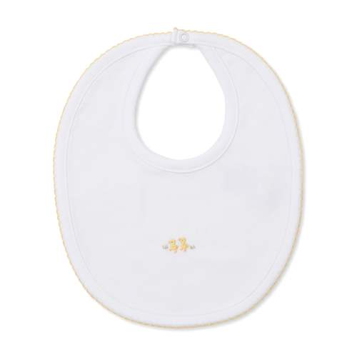 Premier Bib with Hand Embroidery, Premier Baby Duckling
