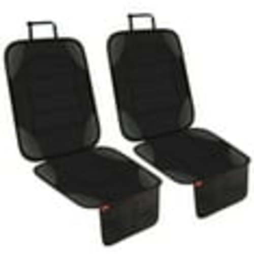 Sinvitron Car Seat Protector for Seat Cushion for Leather and Fabric Seats, 2 Mesh Pockets, Non-Slip Backing, Carseat Protectors for Vehicles, Pets (2 Pack)