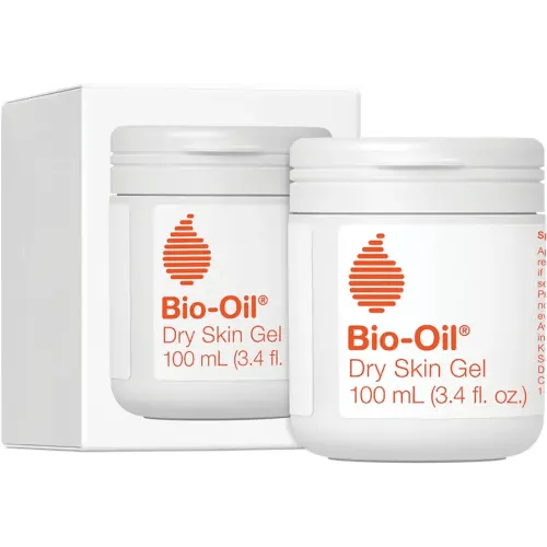 Bio-Oil Dry Skin Gel, Face and Body Moisturizer, Fast Absorbing Hydration, with Soothing Emollients and Vitamin B3, Non-Comedogenic, 3.4 oz