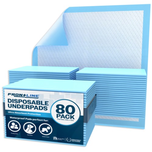 Disposable Underpads 22'' X 22'' Absorbent Potty Training Pet Baby Pee Pads