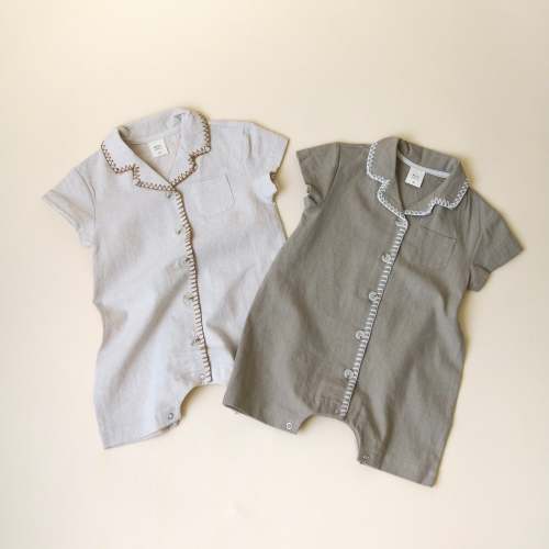 Tulum Linen Romper